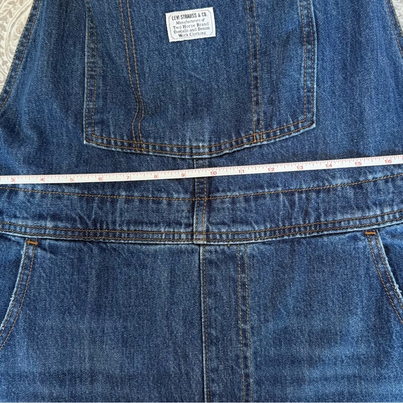 Levi's Women's Vintage Style Cotton Denim No Hippies Overalls, Size XL - Picture 7 of 7